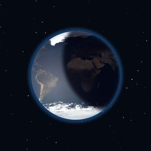 Earth, rendered in-game